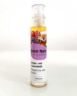 Arganöl mit Lavendelöl Pflegeöl für Haut und Körper - 50ml Naturkosmetik